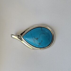 Lia Sophia Turquoise Pendant